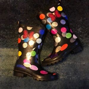Disney Minnie Mouse Rain Boots 6